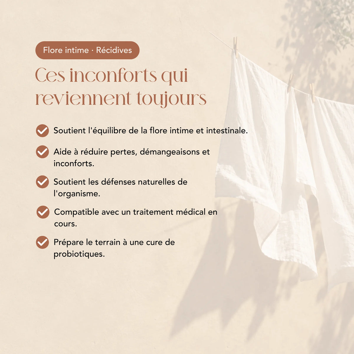 Flacon de l'élixir Équilibre Vulve Vagin Curanderas, 100 ml, sans alcool