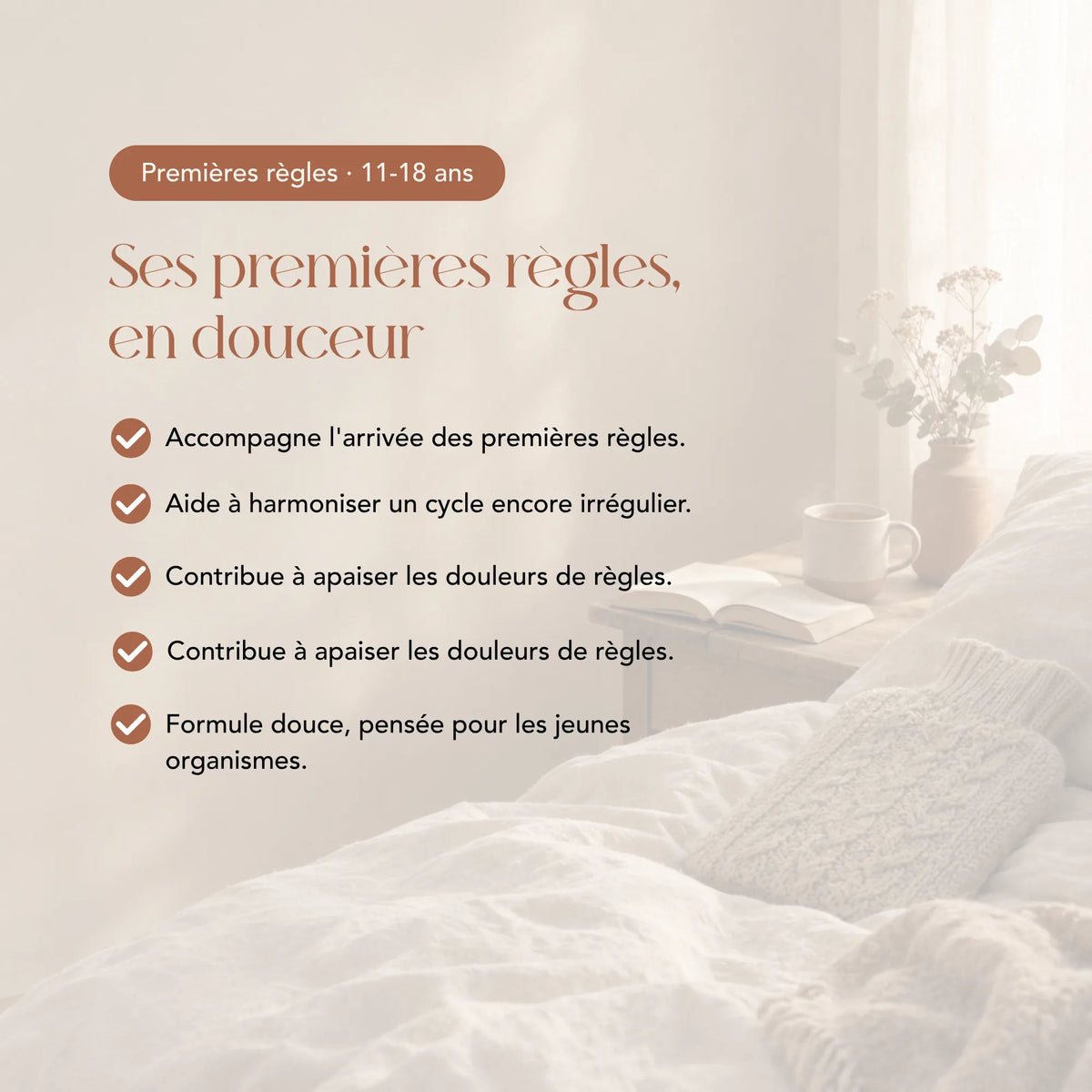 Flacon de l'élixir Les Premières Lunes Curanderas, 100 ml, sans alcool